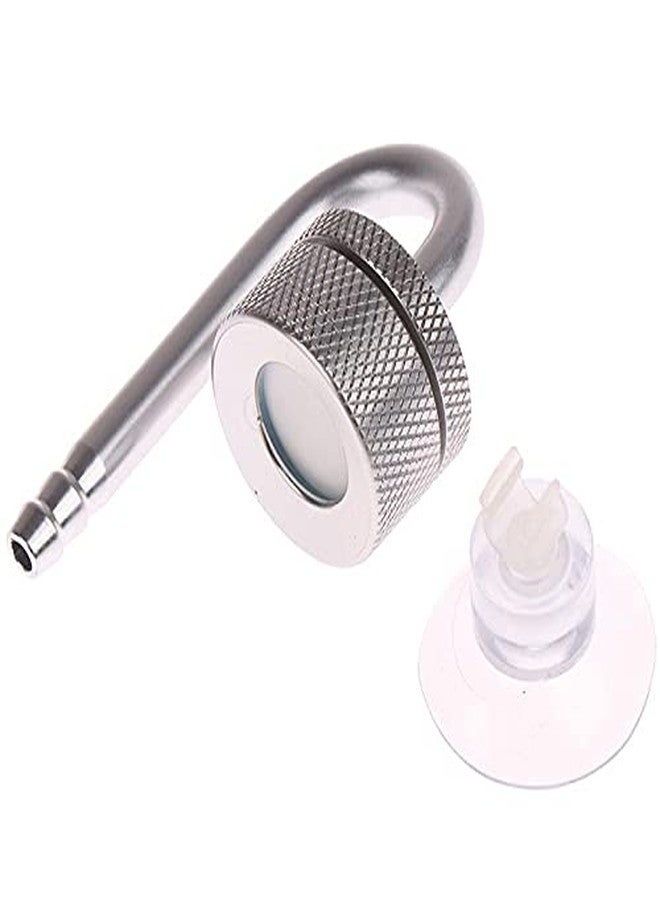 VAYINATO Petzlifeworld Mufan Stainless Steel Short Co2 Diffuser With Holding Sucker Free 2 Meter Transparent Co2 Tube - Image 3